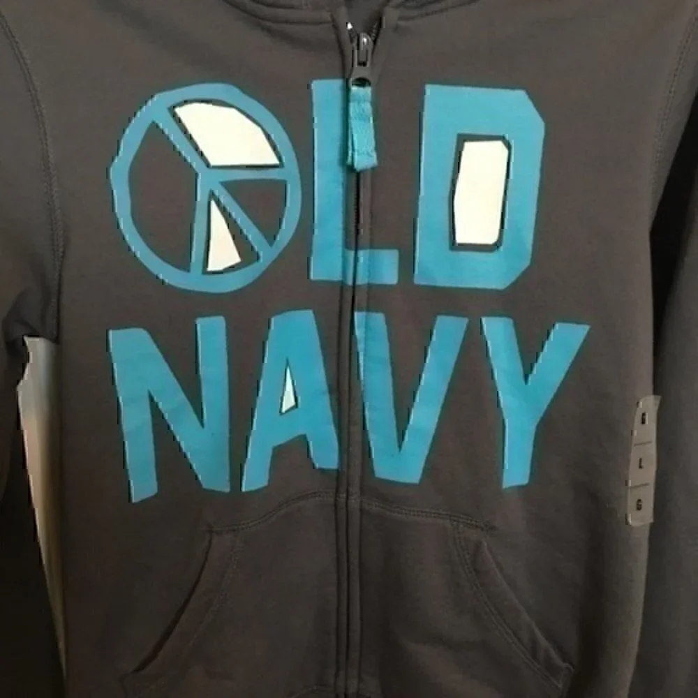 Old Navy Girls size large 10/12  hooded sweatshirt